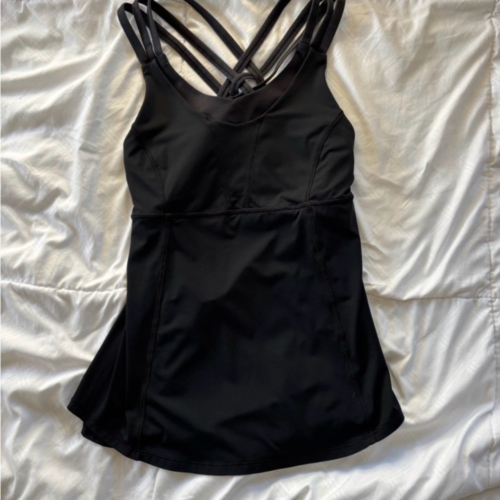 Black Strappy Tank Top lululemon